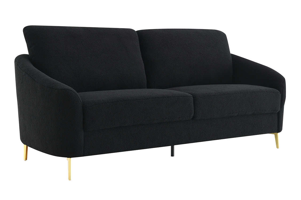 Lila Black Living Room Set
