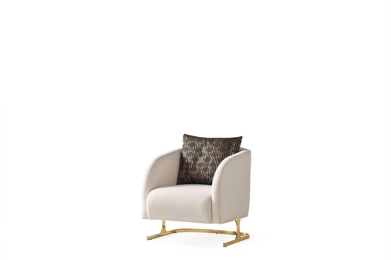 Luma Off White Chair
