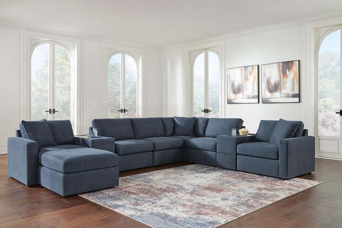 Modmax Ink 8-Piece Sectional with Ottoman — product image 2