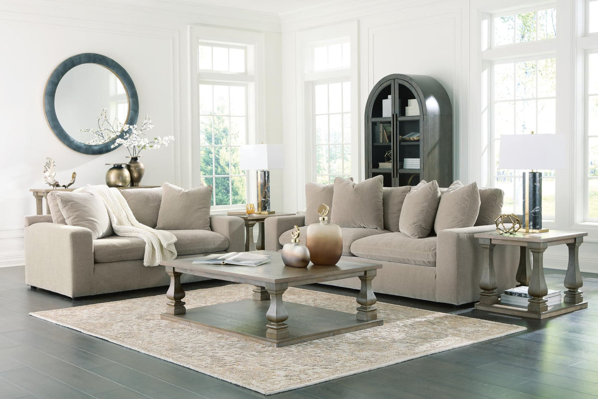 Maxton Pebble Sofa and Loveseat Set — product image 4