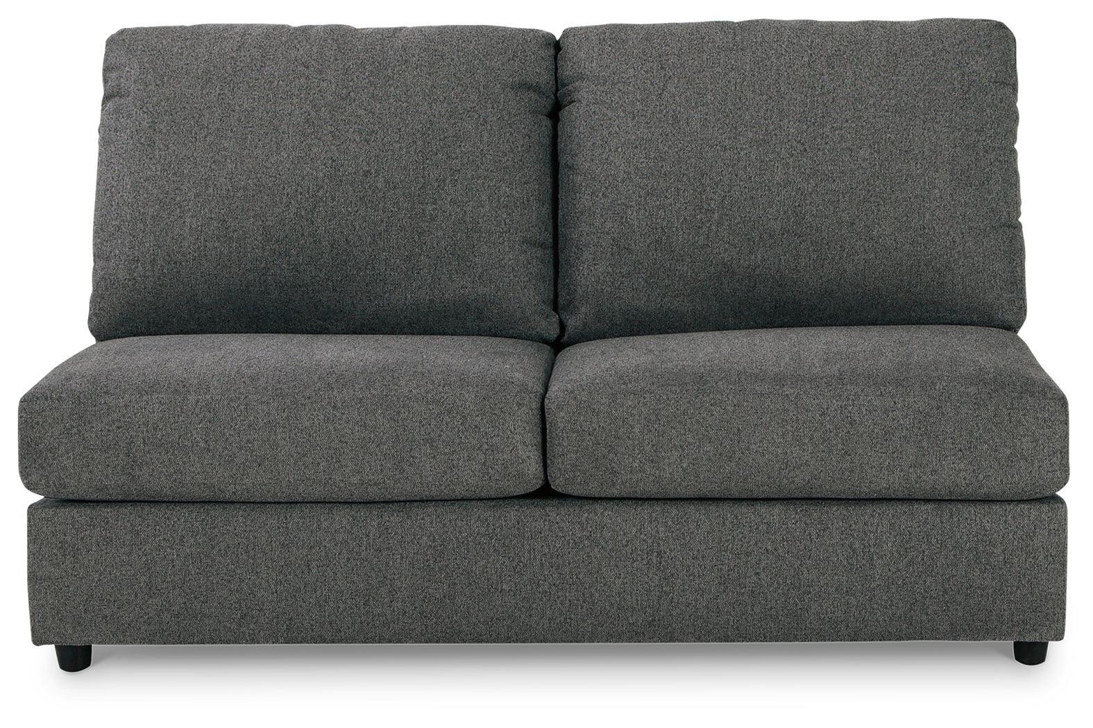 Edenfield Charcoal 3-Piece Sectional With Ottoman PKG014851 - 29003S1 | 2900308 - Ella Furniture