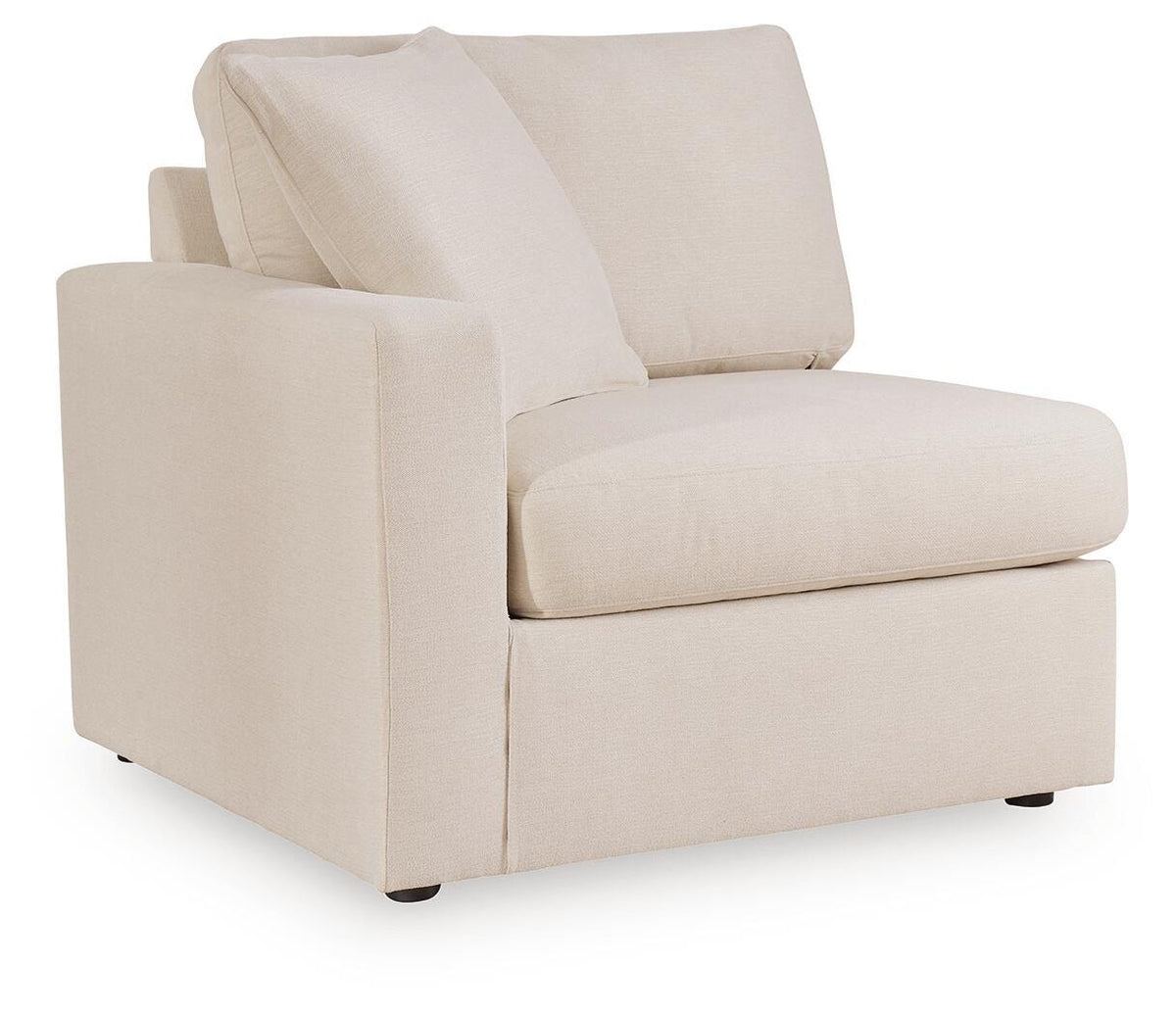 Modmax Oyster Performance Fabric 5-Piece Sectional — angled view