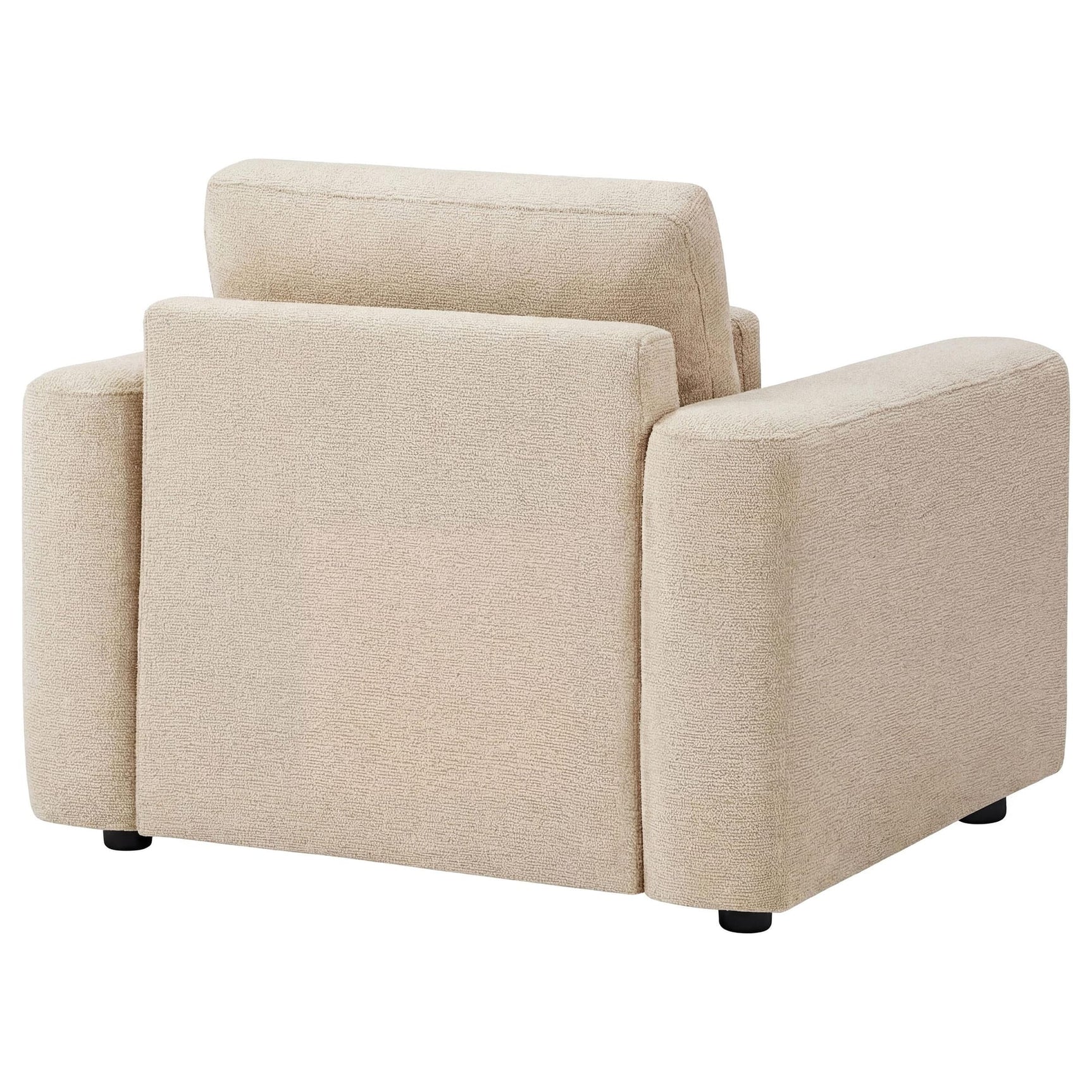Amador Chenille Upholstered Track Arm Accent Chair Camel view 7