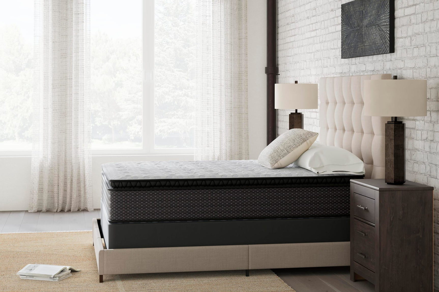 Anniversary Edition Pillowtop White Twin Mattress view 5