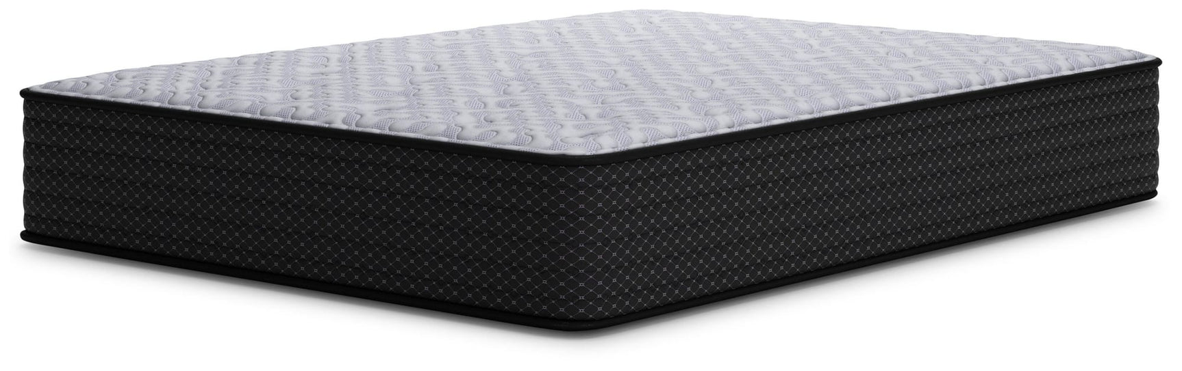 Anniversary Edition Plush White Full Mattress angled view