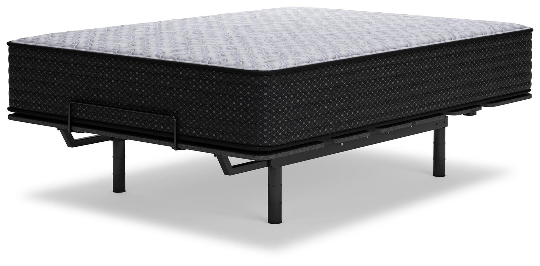 Anniversary Edition Plush White Twin Mattress angled view