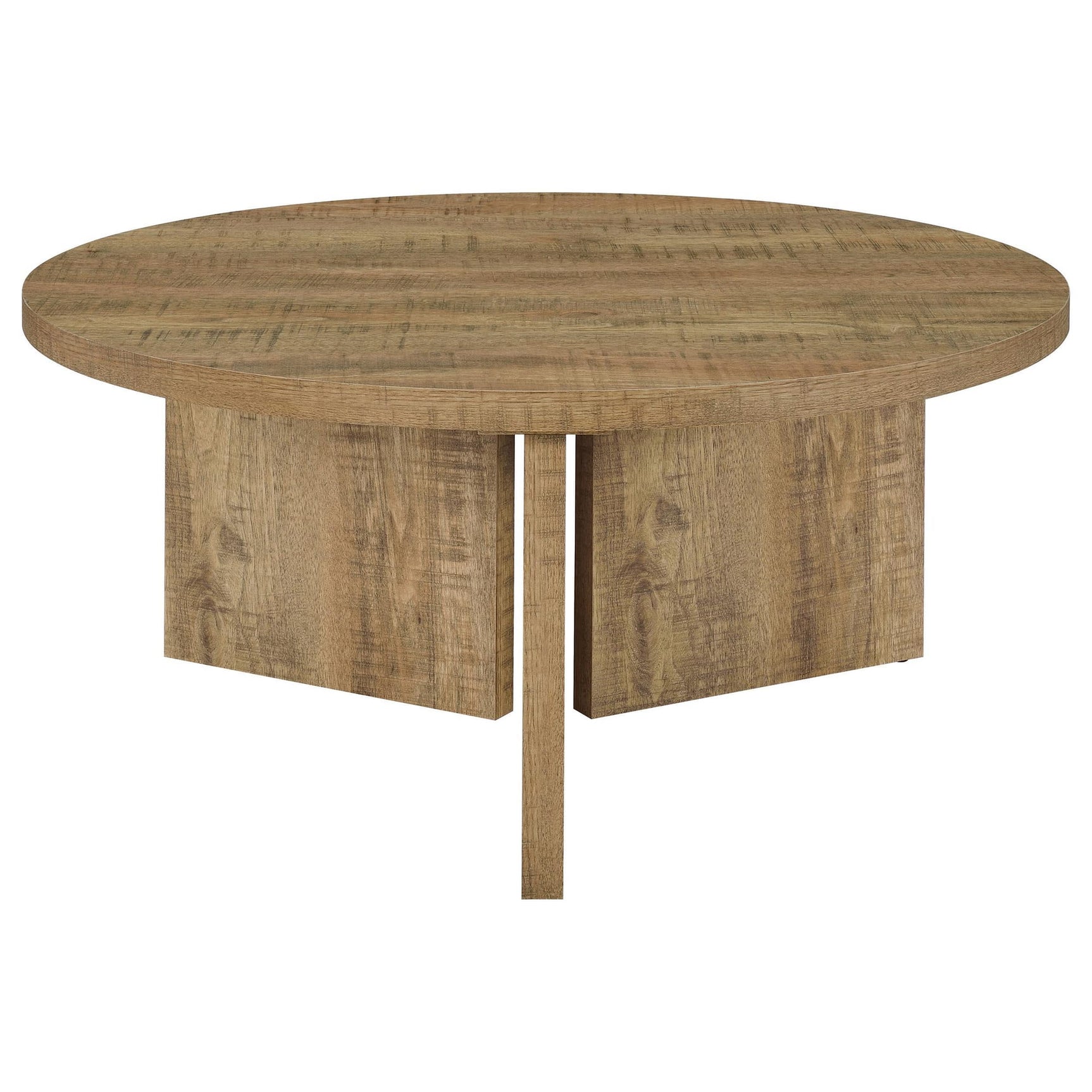 Aragon 3-Piece Round Coffee and End Table Set Mango view 12