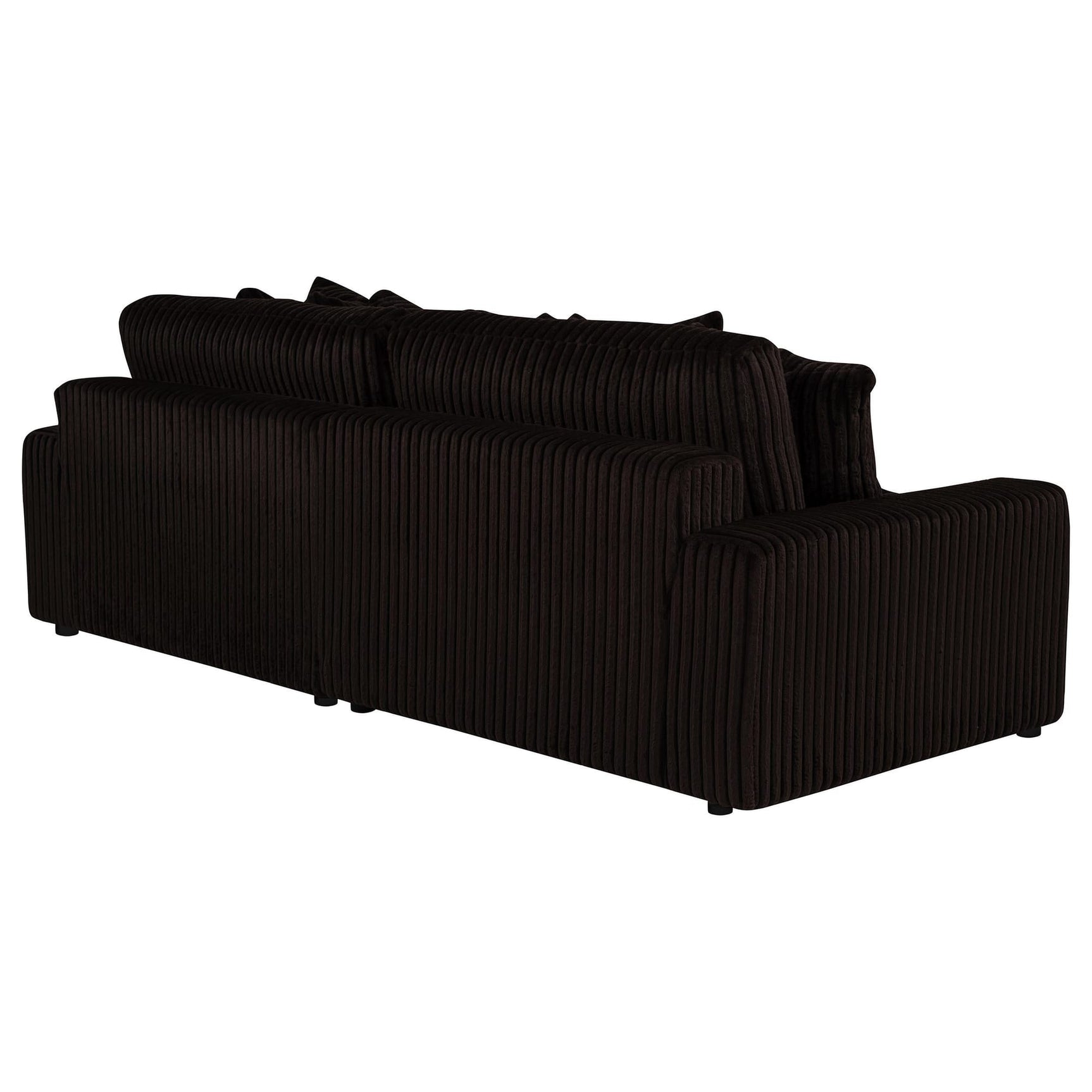 Blaine Upholstered Reversible Chaise Sectional Sofa Chocolate view 7
