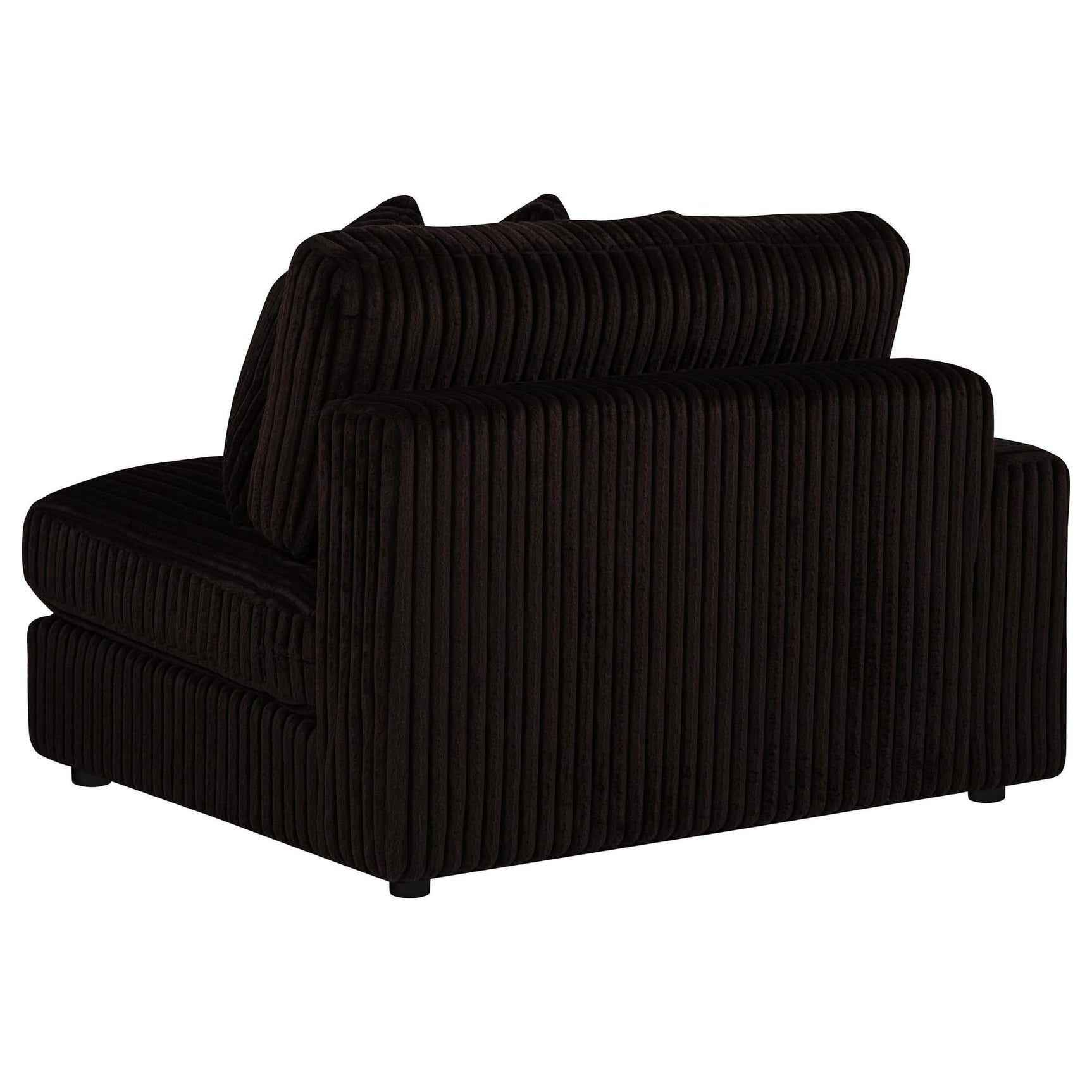 Blaine Upholstered Reversible Chaise Sectional Sofa Chocolate view 18