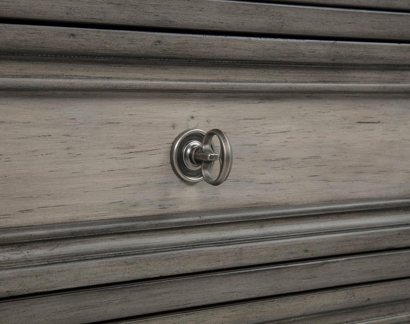 Cresswell 3-drawer Nightstand Bedside Table Weathered Taupe view 13
