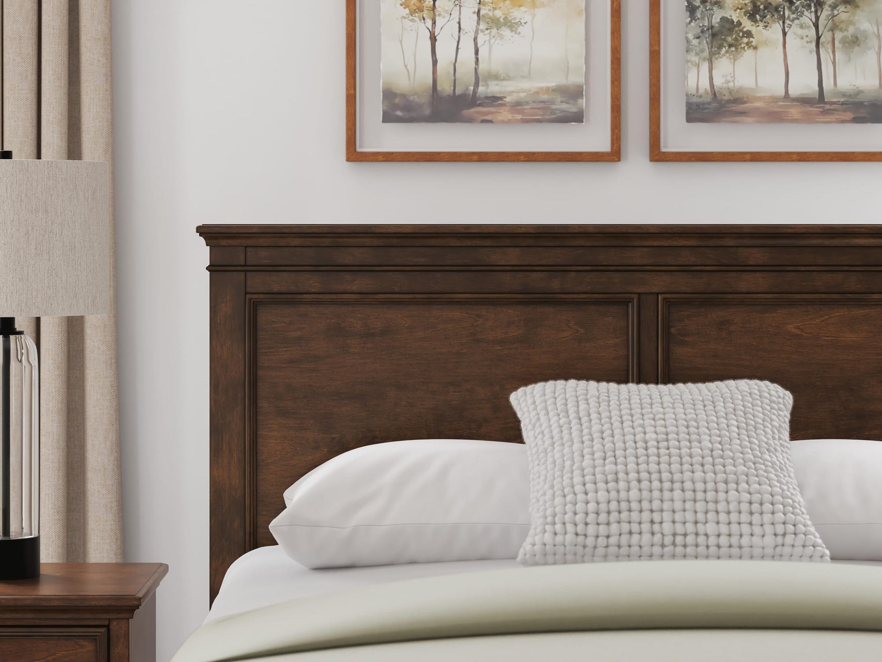 Danabrin Brown Panel Storage Bedroom Set Full 3: Bed, Dresser, Mirror from Ella Furniture