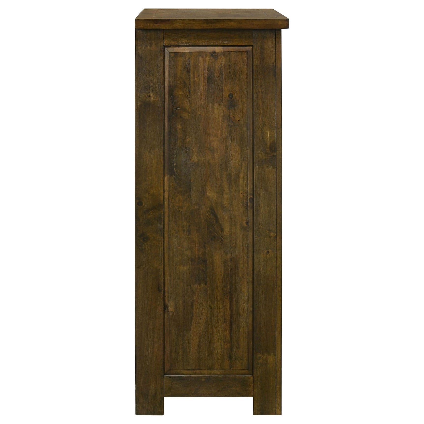 Doherty 5-drawer Chest of Drawers Rustic Brown view 8