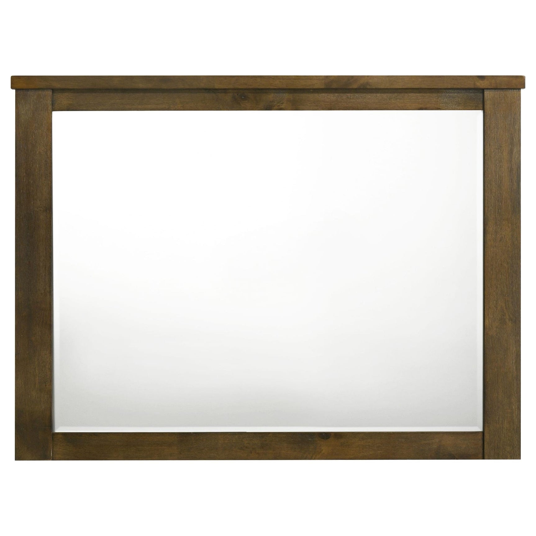 Doherty Rectangular Dresser Mirror Rustic Brown view 2