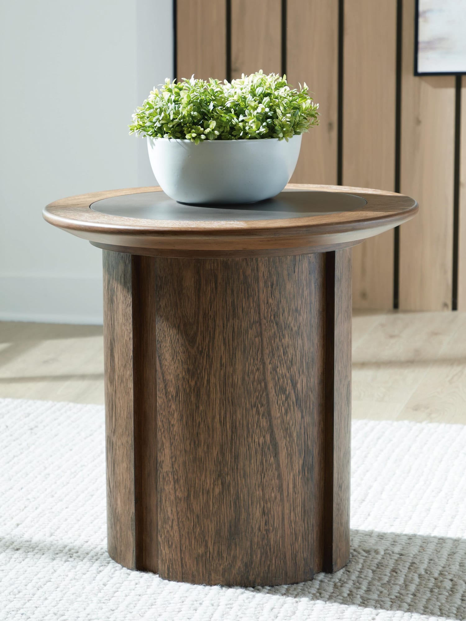 Dontayne Warm Brown End Table from Ella Furniture