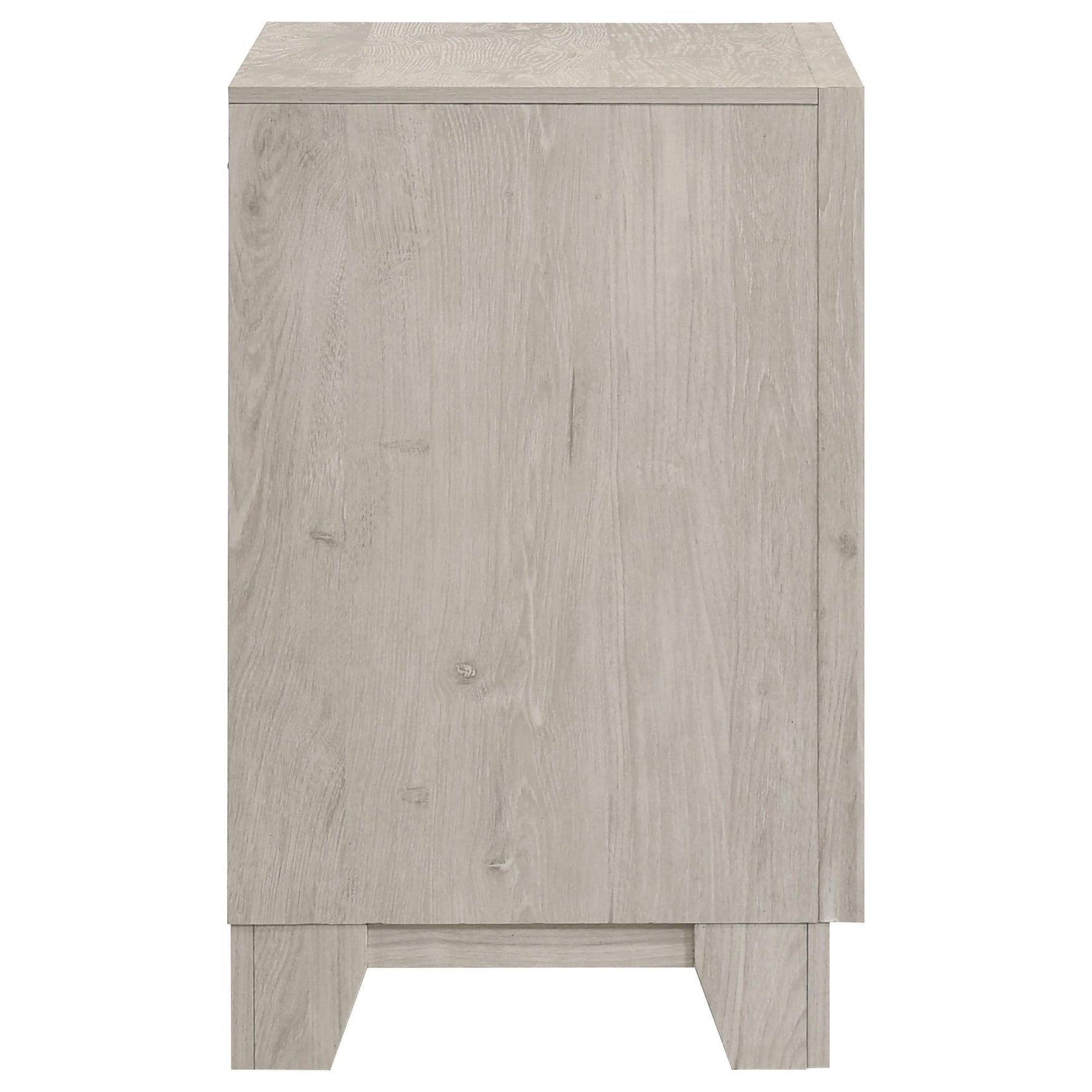 Farre 2-drawer Nightstand Bedside Table Washed Grey view 9