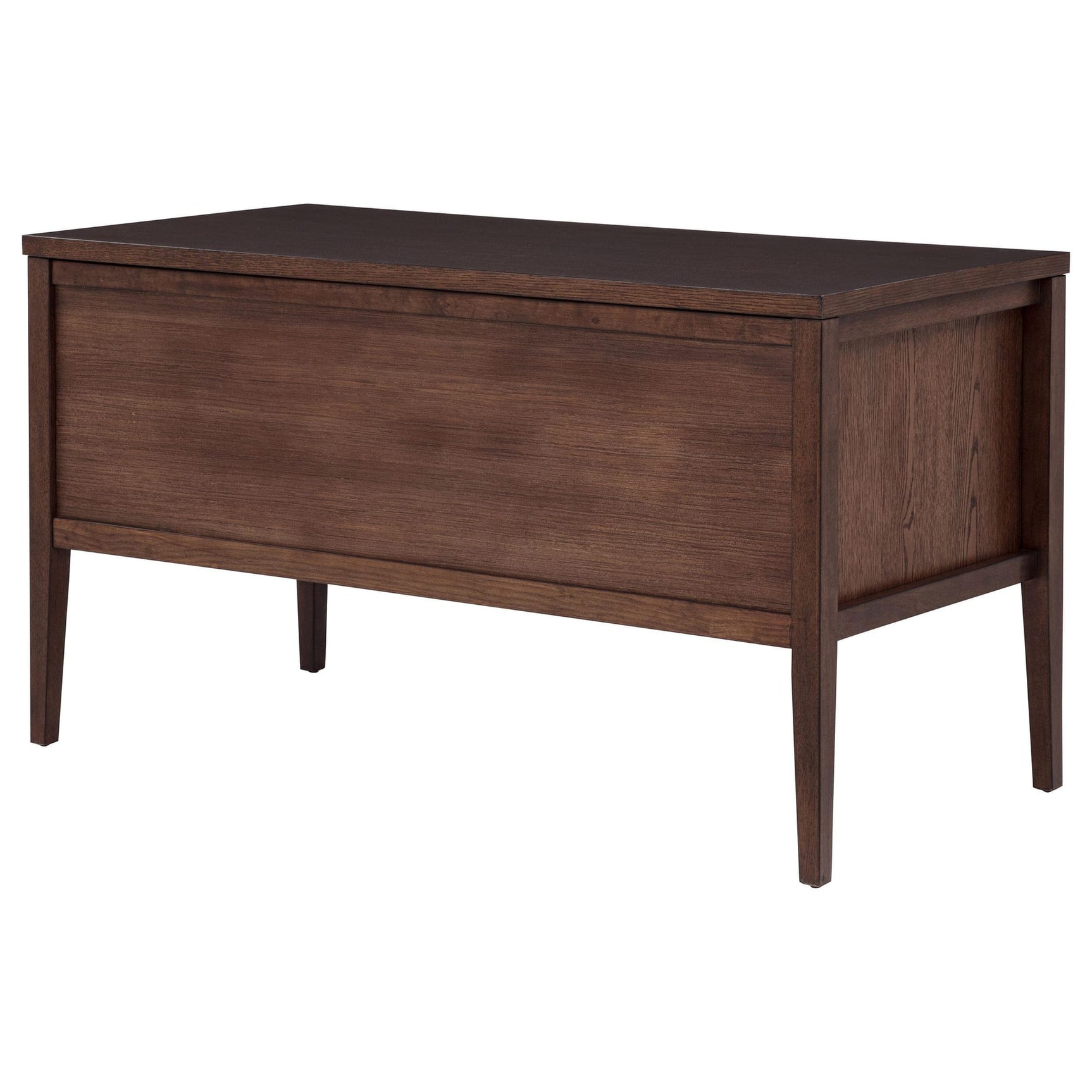 Graham 54-inch 4-drawer Double Pedestal Lift Top Computer Desk Chocolate view 11
