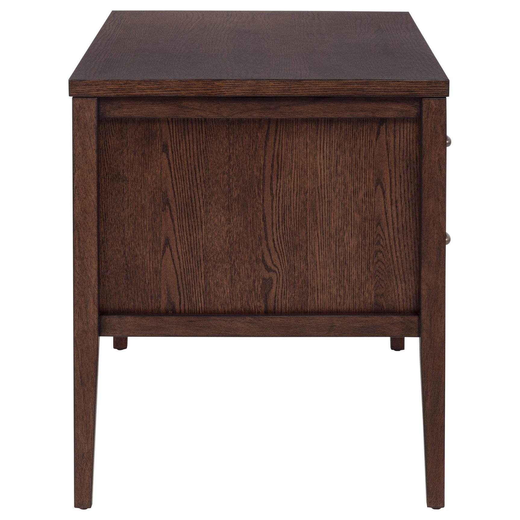 Graham 54-inch 4-drawer Double Pedestal Lift Top Computer Desk Chocolate view 12
