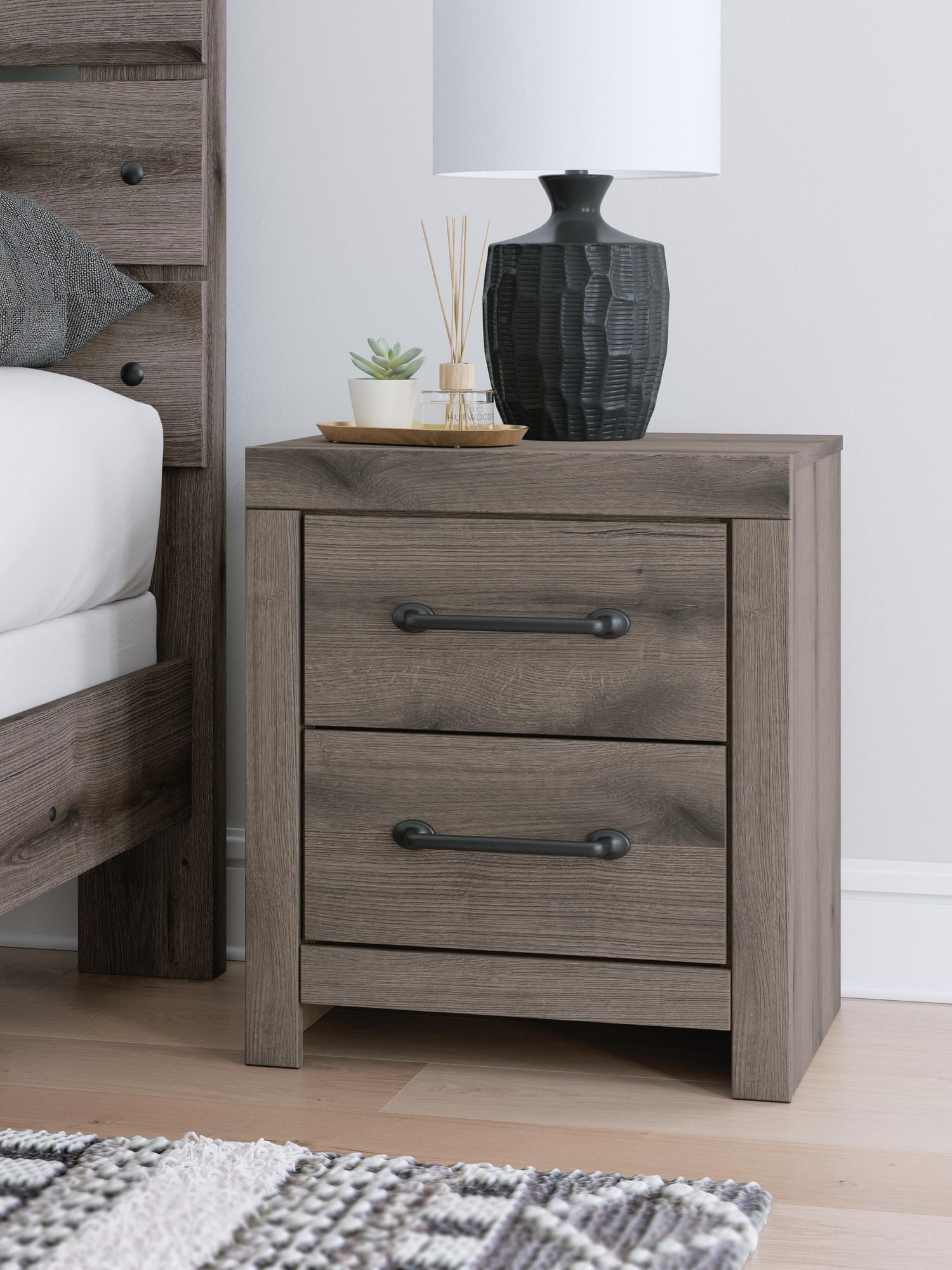 Graystorm Brown Gray Panel Storage Bedroom Set 2 view 29