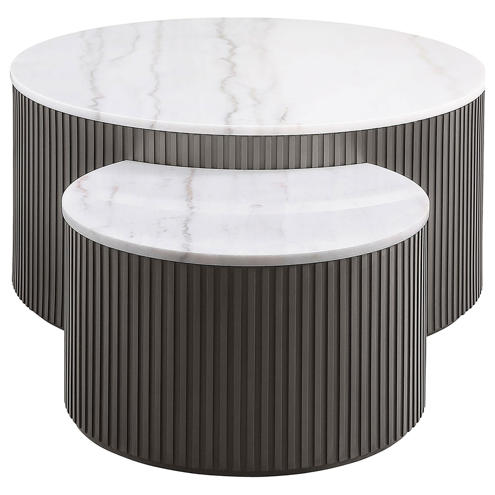 HP0426 Nesting Coffee Table Charcoal view 5