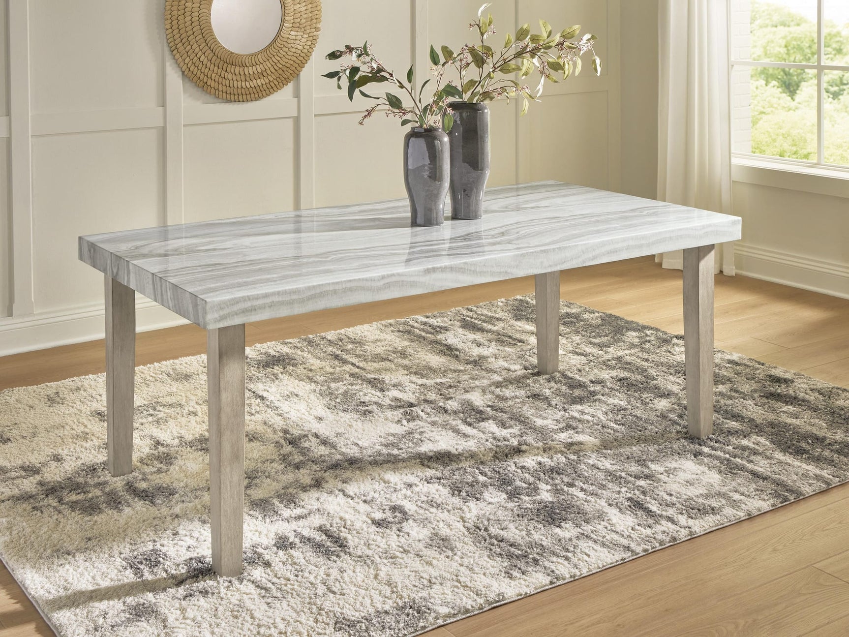 Larawyn Bisque Dining Table from Ella Furniture