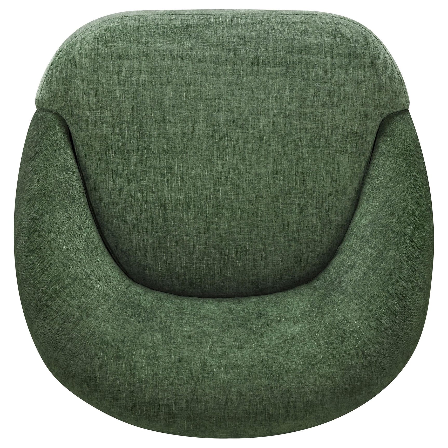 Leon Chenille Upholstered Swivel Accent Chair Green view 10
