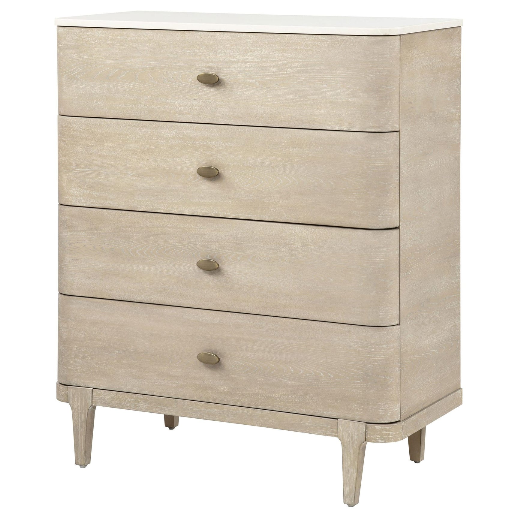 Lucaire 5-drawer Chest of Drawers Sandstone view 3
