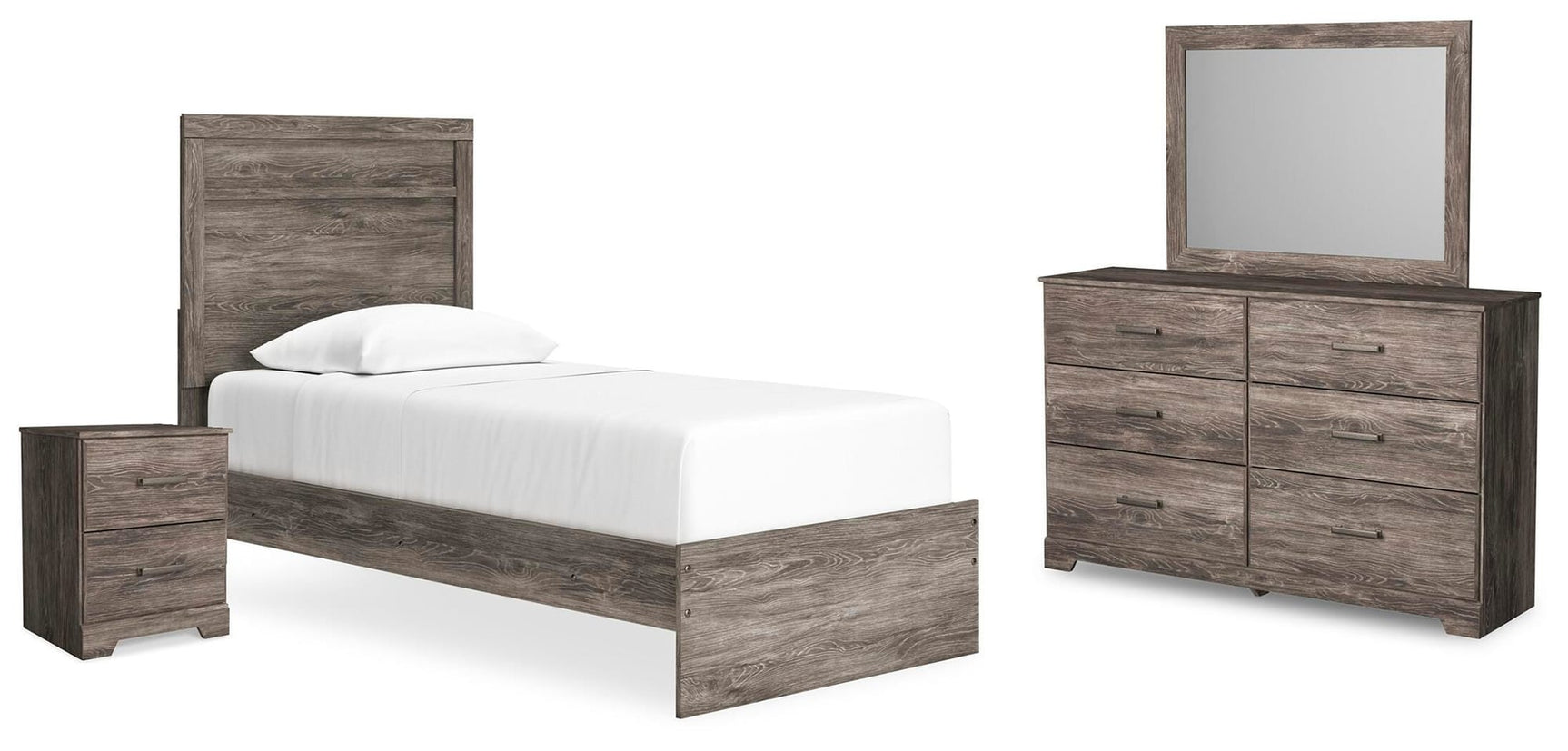Ralinksi Gray Panel Bedroom Set view 2