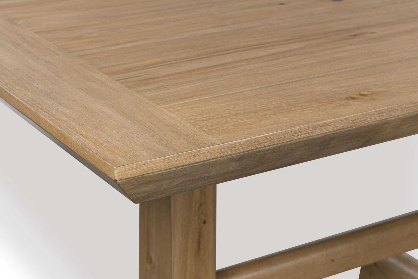 Ridgester Light Brown Counter Height Dining Table detail view