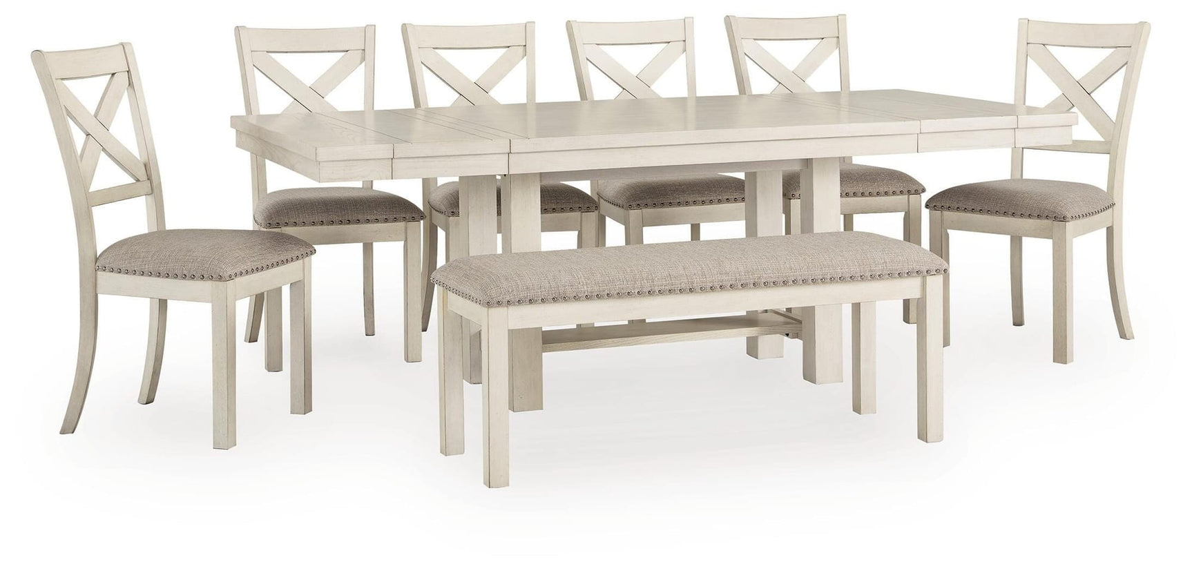 Robbinsdale Antique White Dining Set 2 view 8
