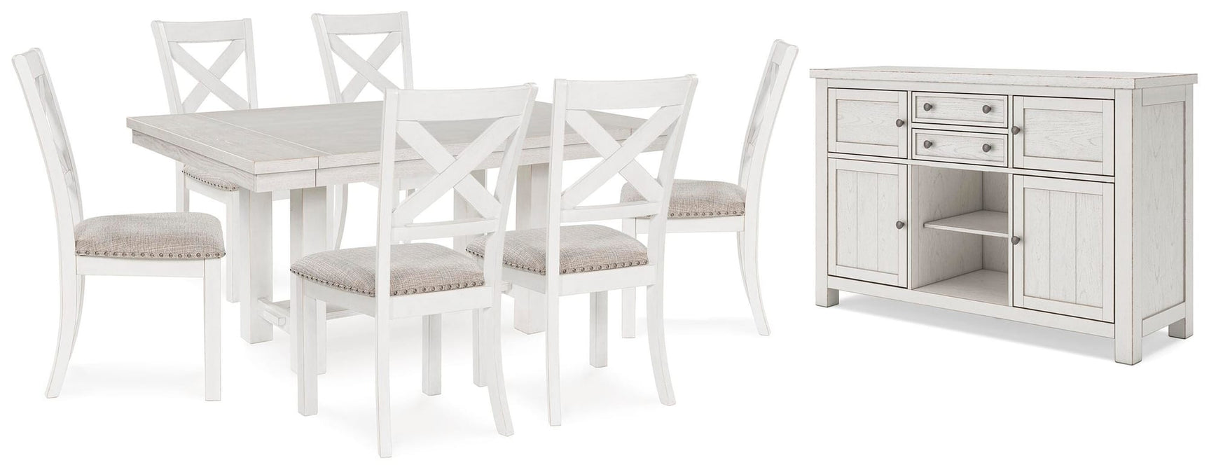 Robbinsdale Antique White Dining Set view 2