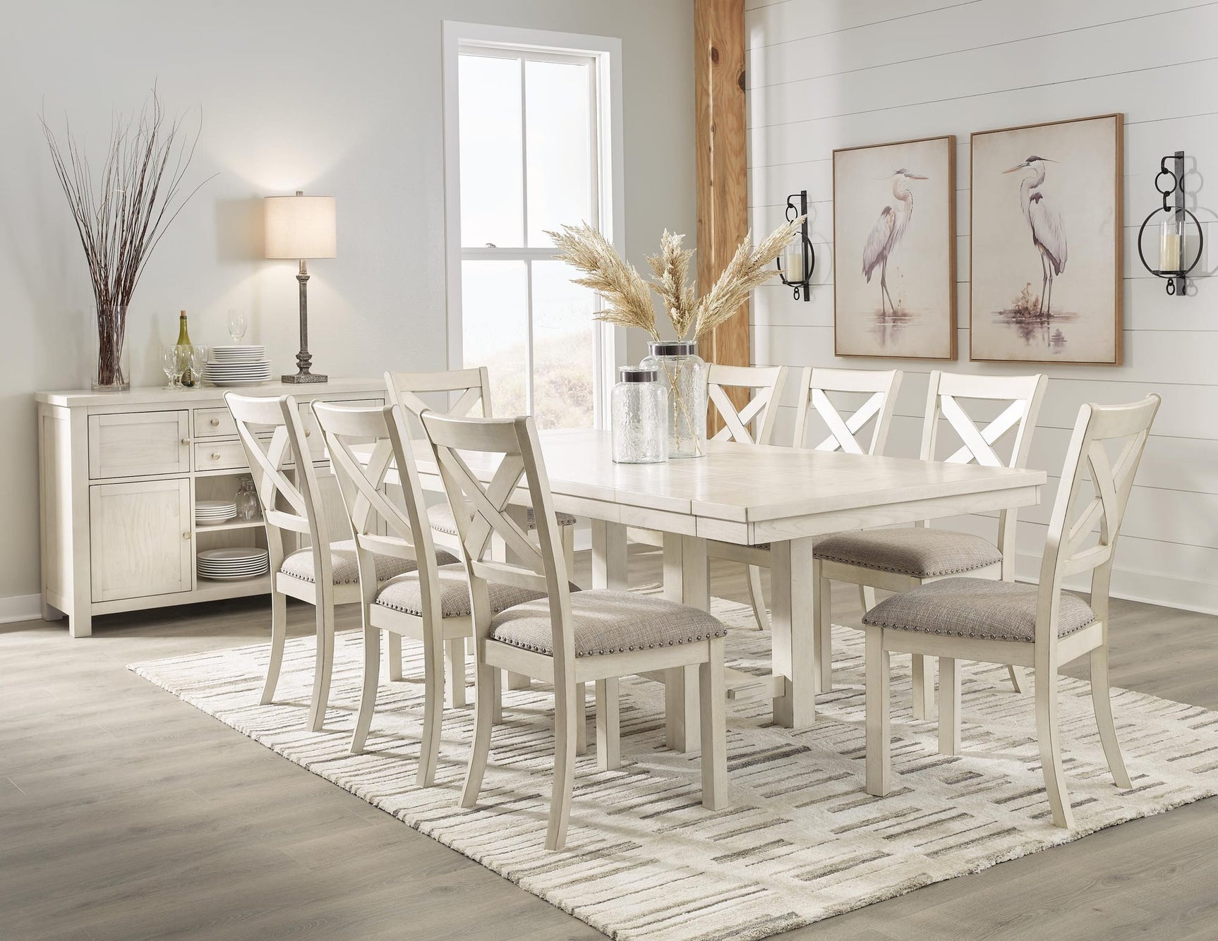 Robbinsdale Antique White Dining Set view 8
