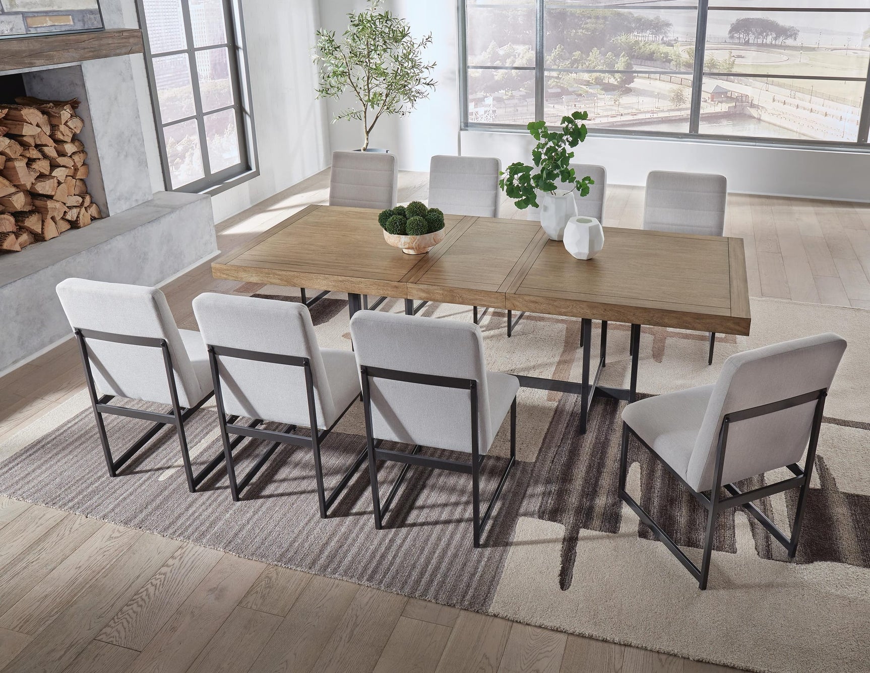 Tomtyn Light Brown Dining Set from Ella Furniture