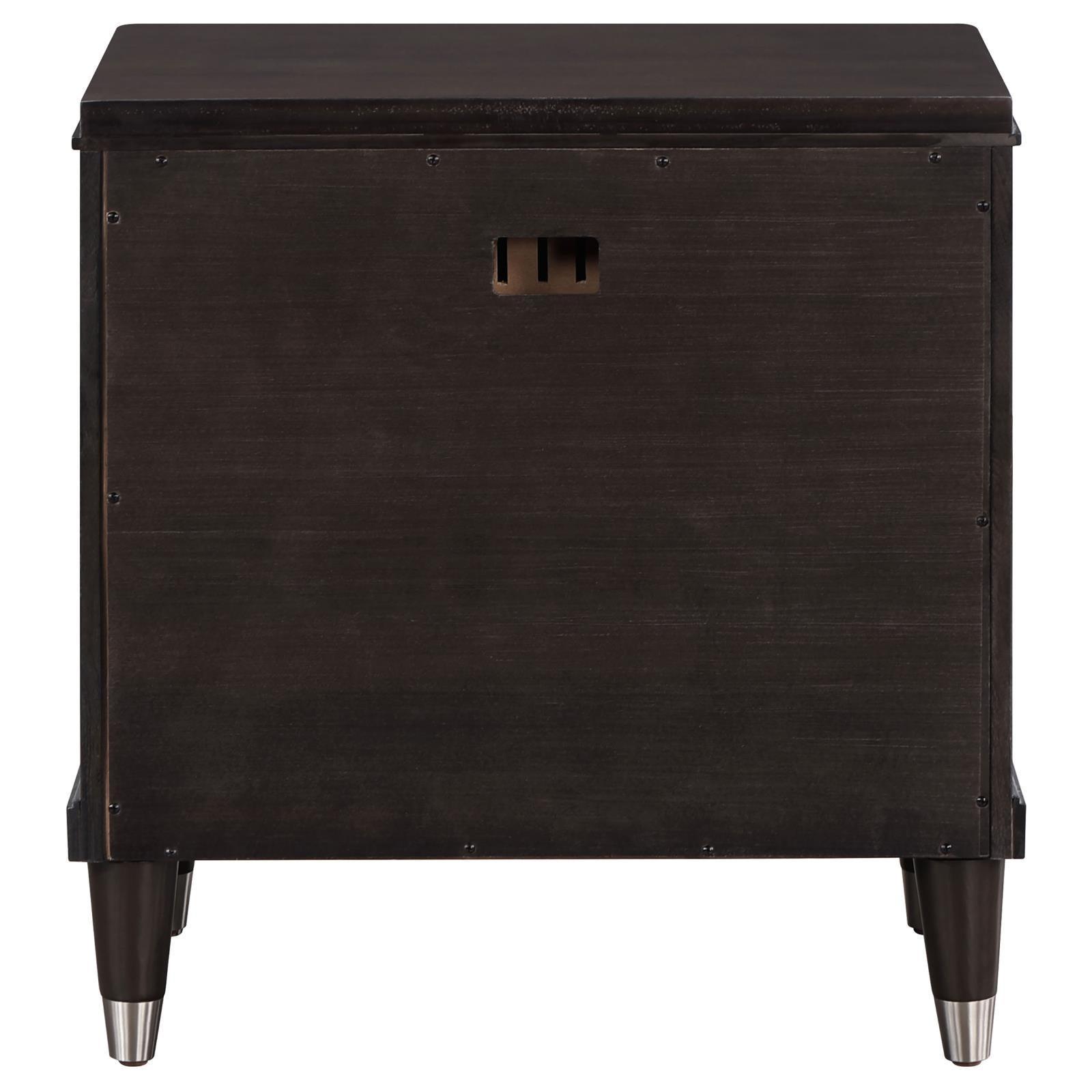 Emberlyn 2-Drawer Nightstand Bedside Table Brown 223062 - Ella Furniture