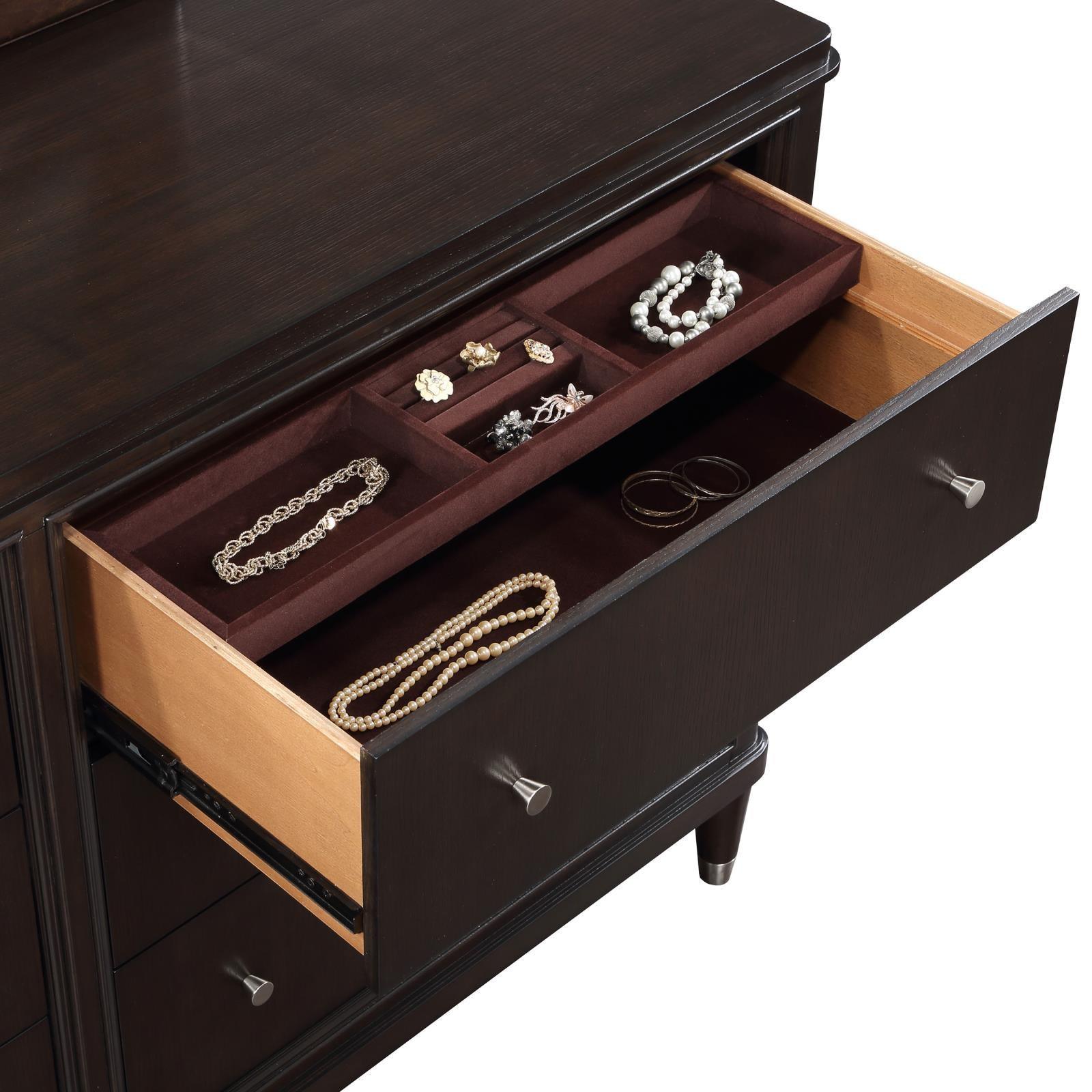 Emberlyn 6-Drawer Bedroom Dresser Brown 223063 - Ella Furniture