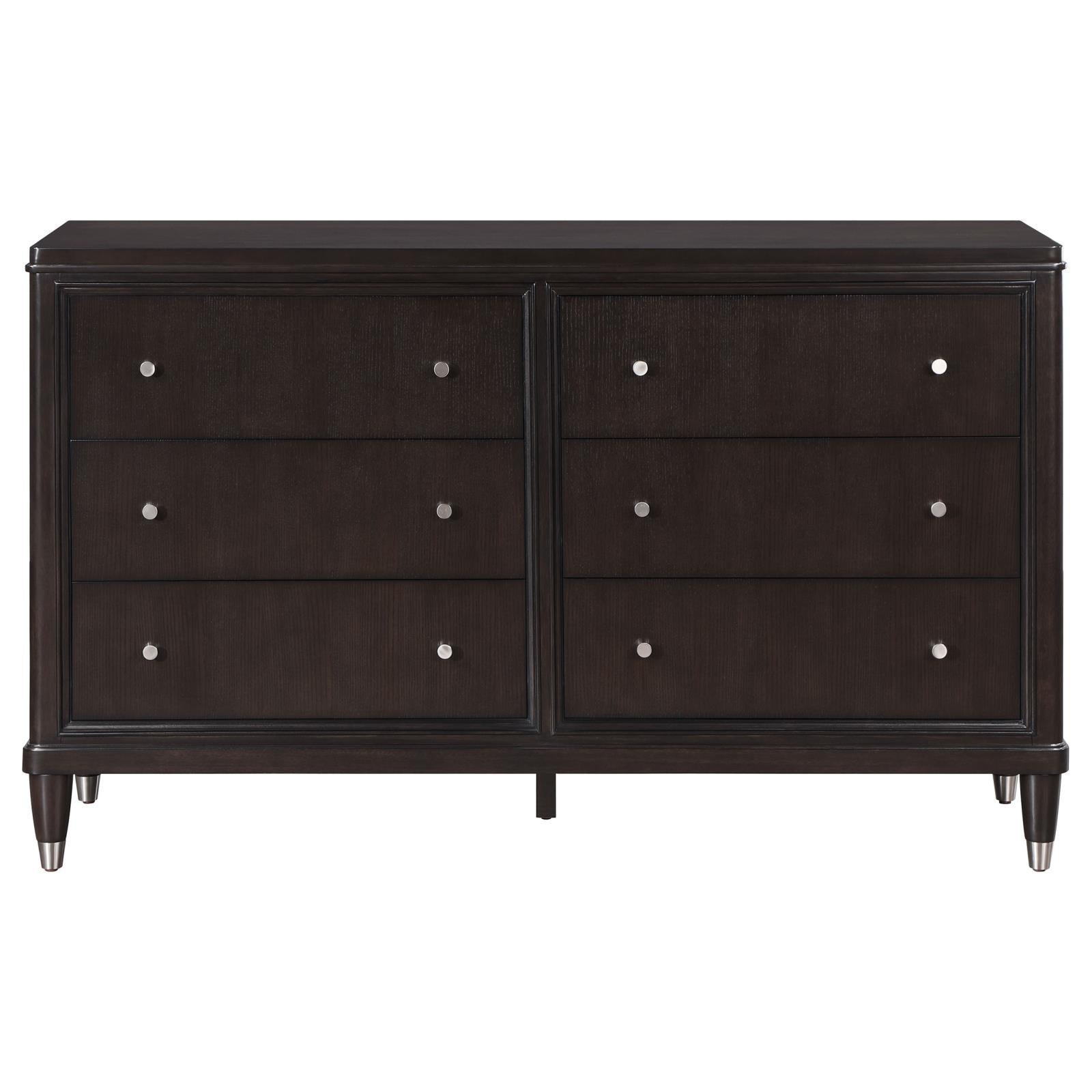 Emberlyn 6-Drawer Bedroom Dresser Brown 223063 - Ella Furniture