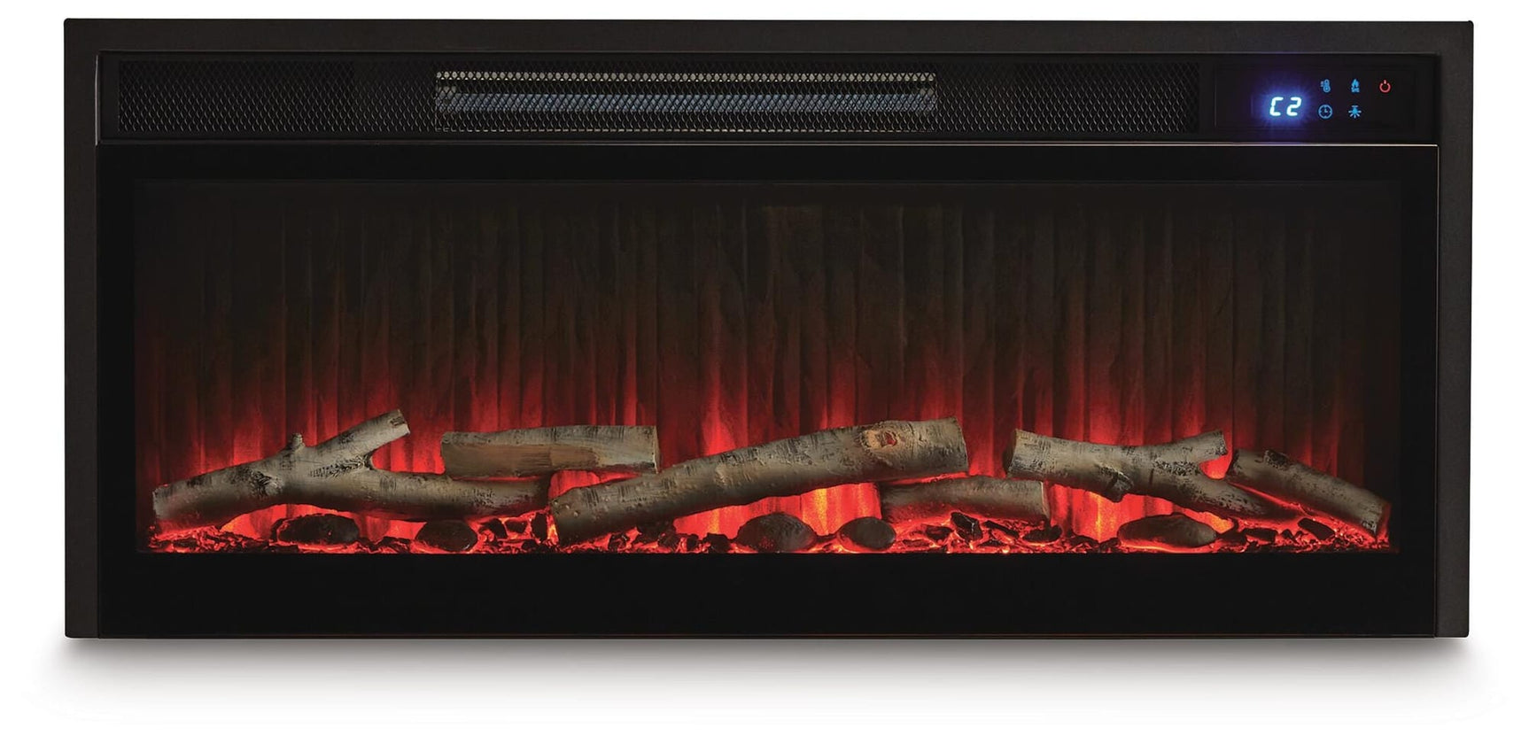 Entertainment Accessories Black Fireplace Insert view 11