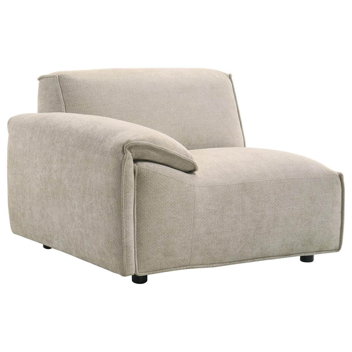 Crane 6-piece Modular Sectional Sofa Beige — product image 2