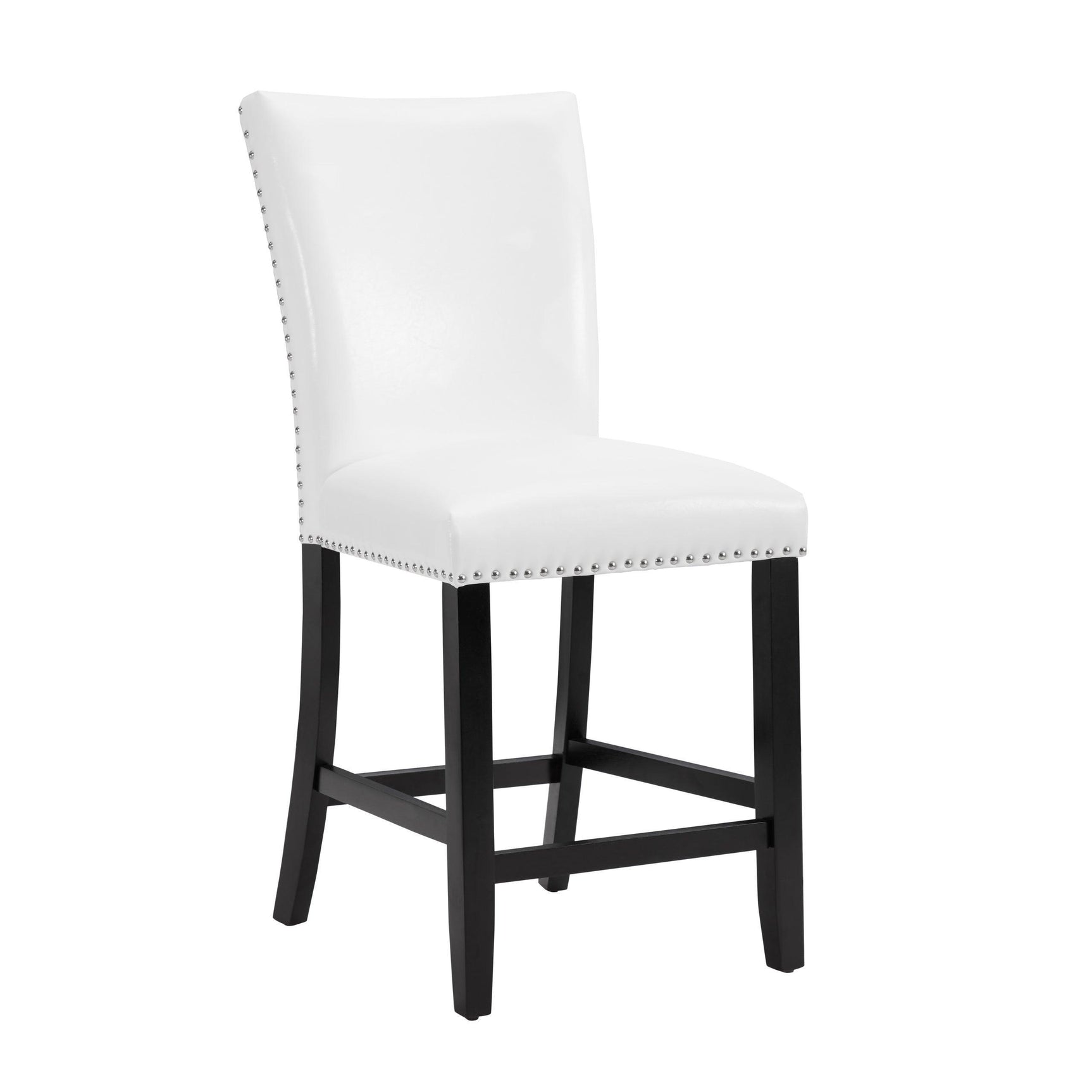 Finley White - (Genuine Marble) Counter Height Table & 6 Chairs (1 Only) - Ella Furniture