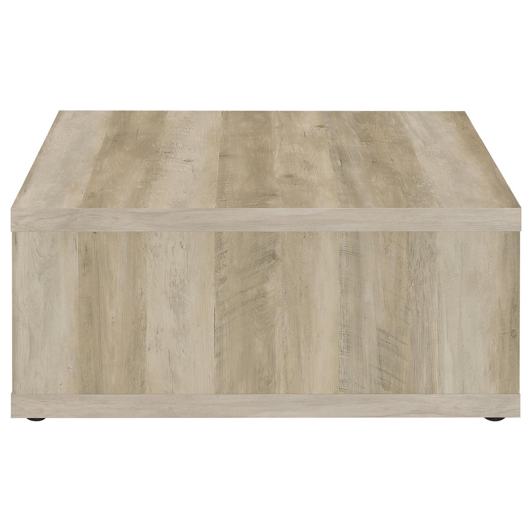 Frisco Square Engineered Wood Coffee Table Distressed Pine 710518 - Ella Furniture