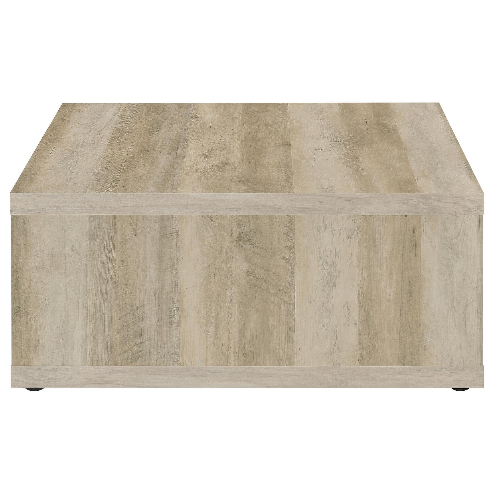 Frisco Square Engineered Wood Coffee Table Distressed Pine 710518 - Ella Furniture