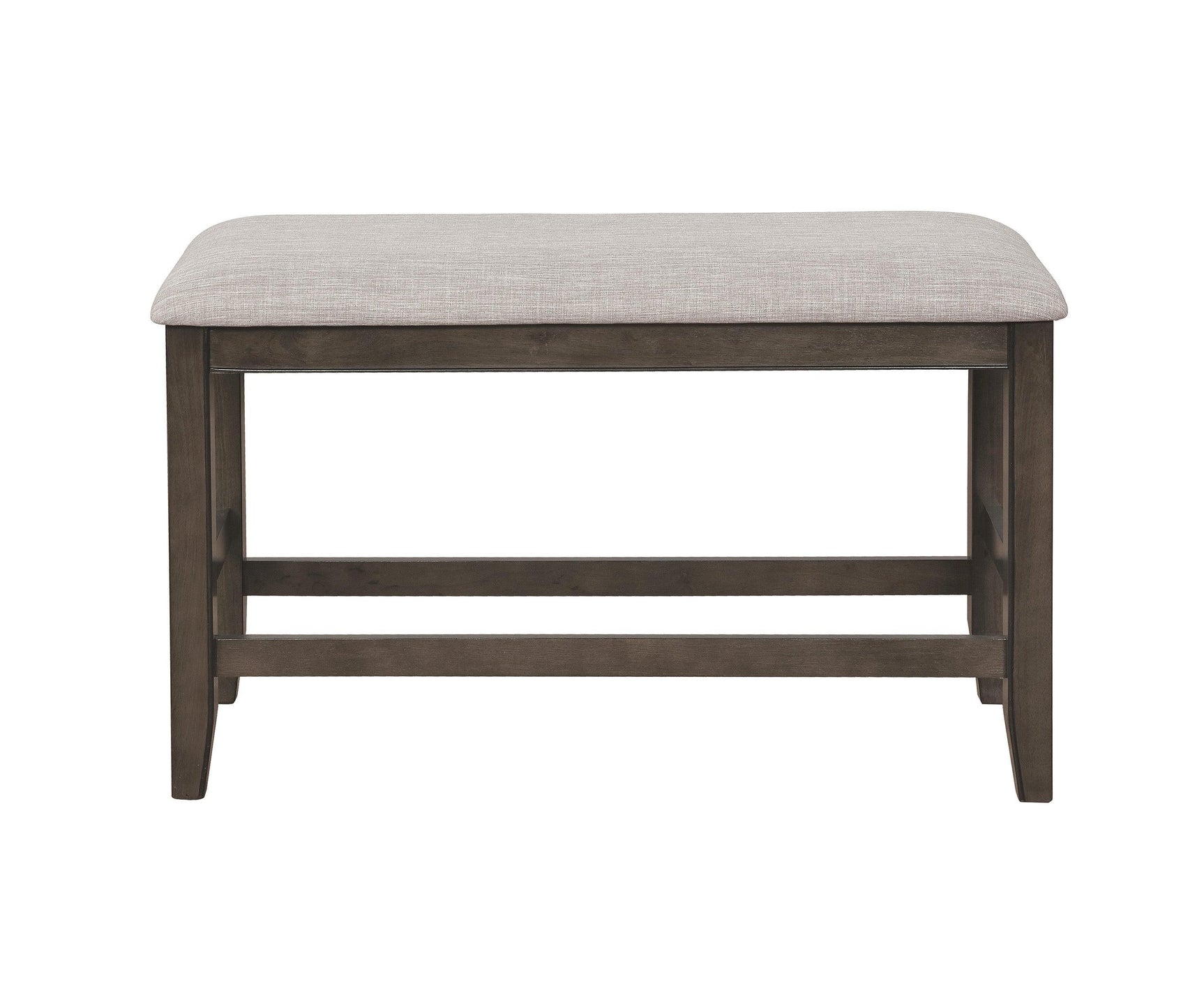 Fulton Gray Modern Traditional Wood Square Counter Height Dining Room Set - Ella Furniture