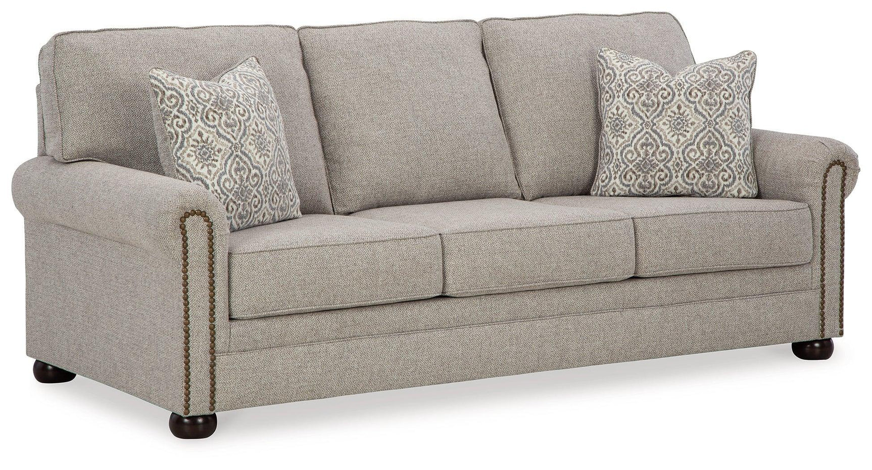 Gaelon Dune Sofa, Loveseat, Chair And Ottoman - Ella Furniture