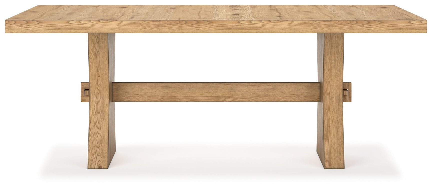 Galliden Light Brown Dining Table - Ella Furniture