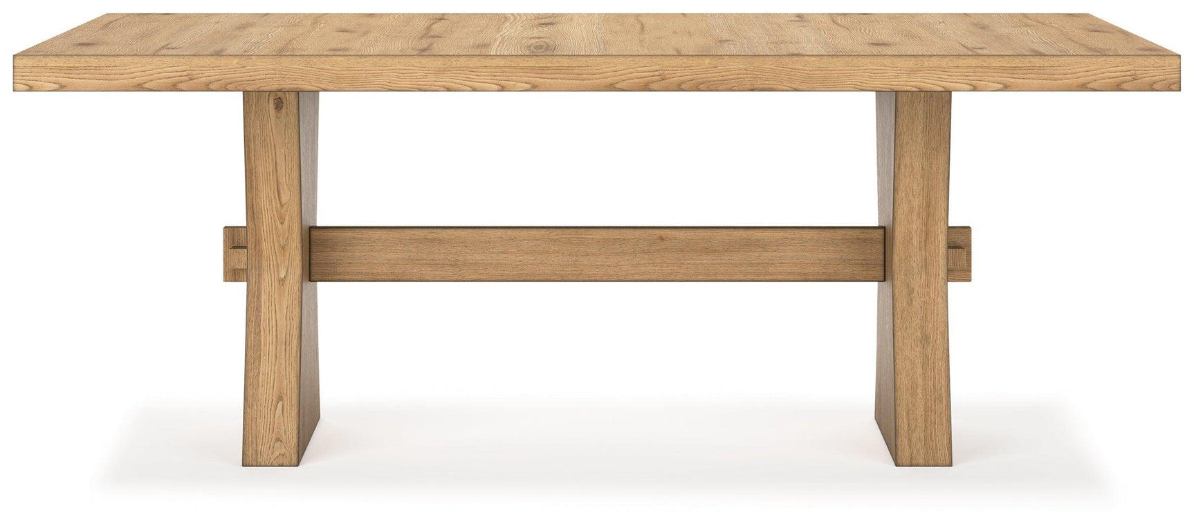Galliden Light Brown Dining Table - Ella Furniture