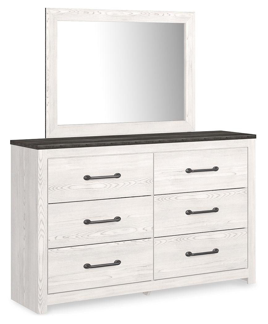 Gerridan White/Gray Panel Bedroom Set - Ella Furniture