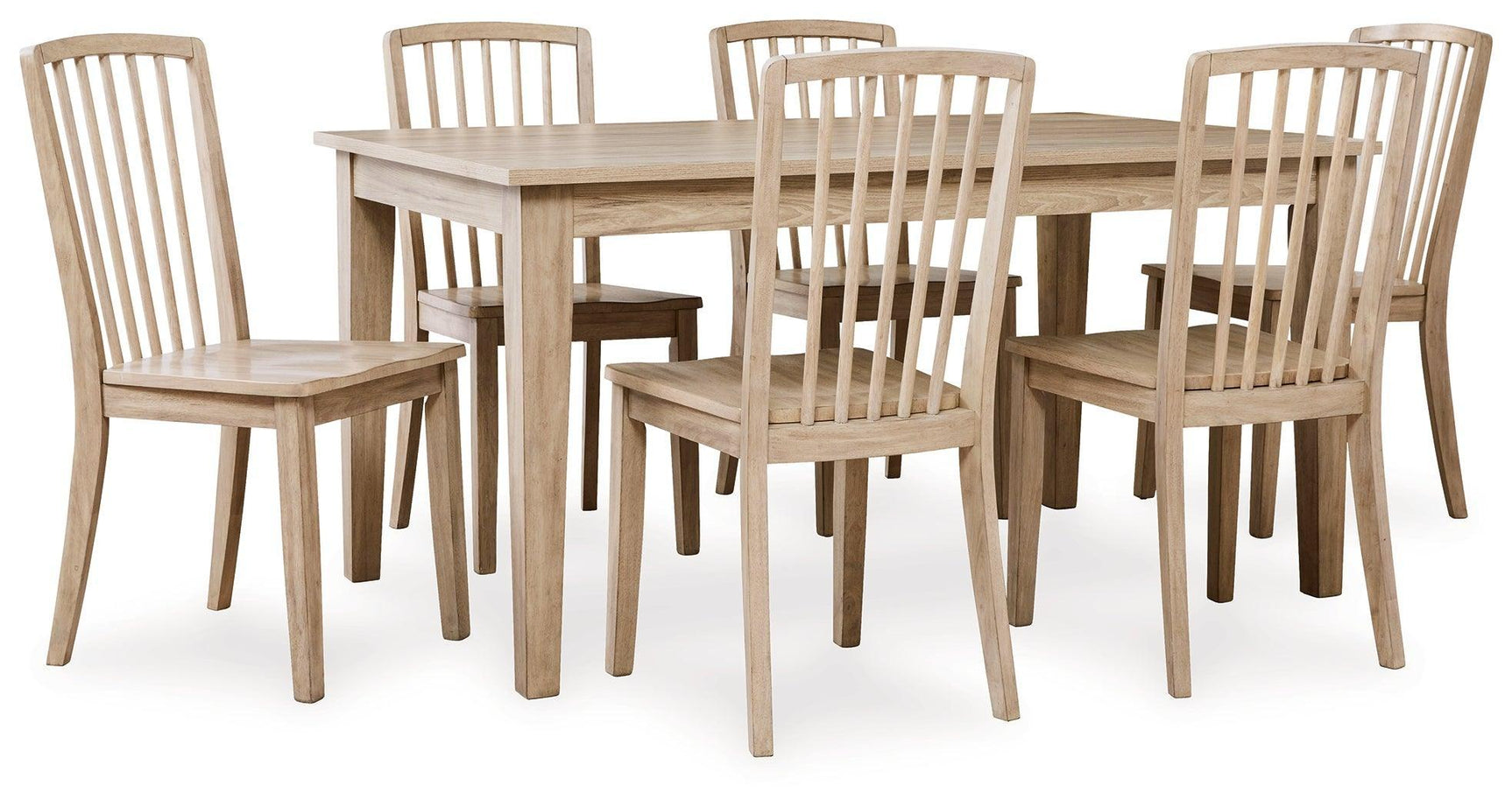 Gleanville Light Brown Round Dining Room Set - Ella Furniture