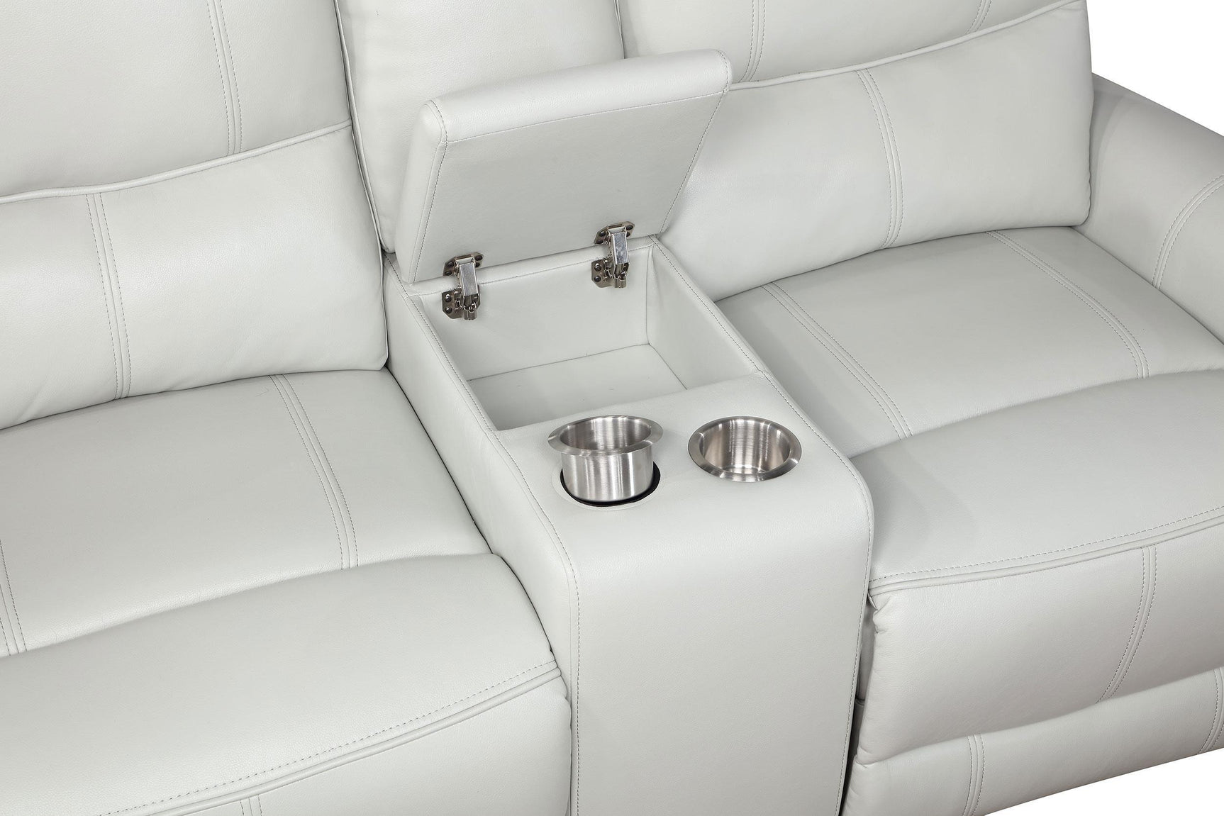 Greenfield 3-piece Power Reclining Sofa Set Ivory 610261P-S3 - Ella Furniture