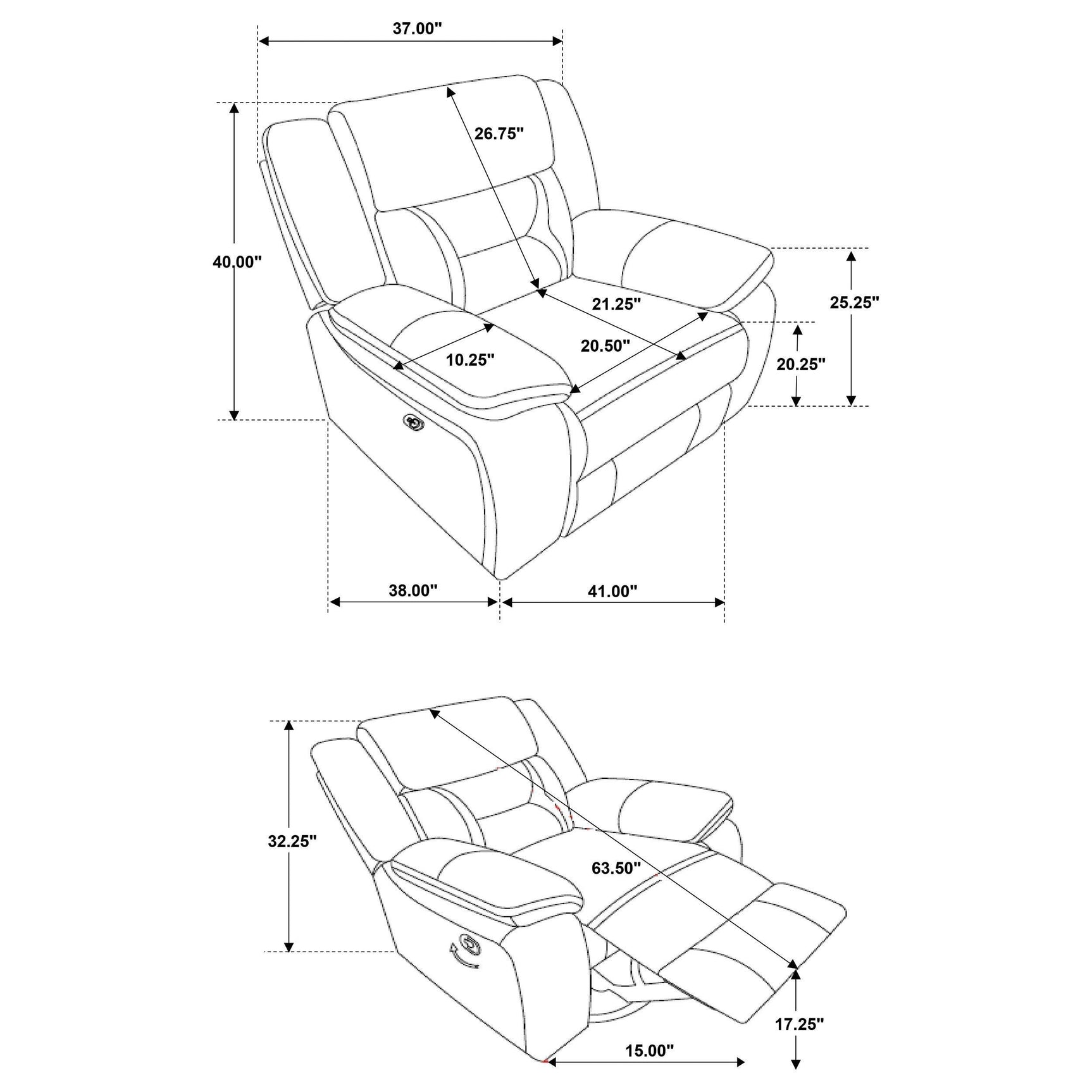 Greer Greer 3-piece Upholstered Reclining Sofa Set Taupe 651351-S3 - Ella Furniture