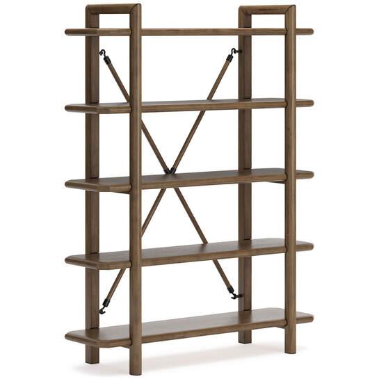 Roanhowe Brown Bookcase