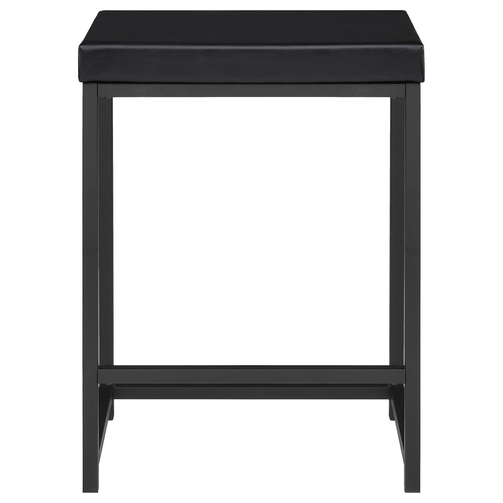 Hawes 4-Piece Multipurpose Counter Height Table Set Black 182724 - Ella Furniture